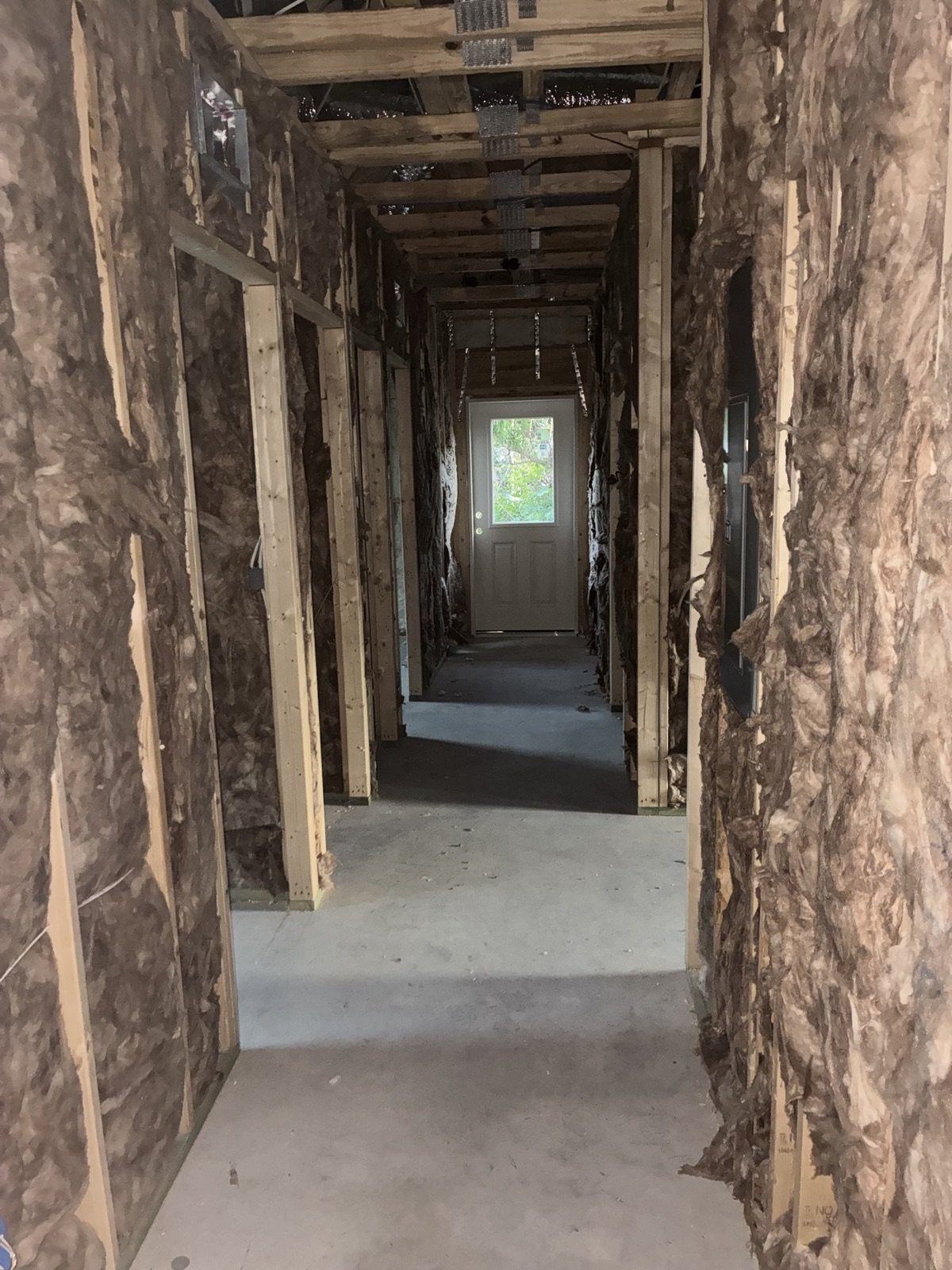 Whole-home batt insulation
